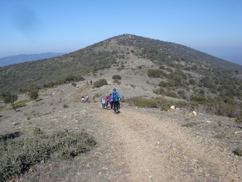 El pico de Langa, detrás el San Gil